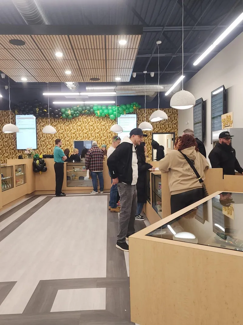 Inside East Leaf Dispensary